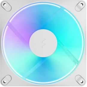 Fractal design dynamic 3 14 white 2 orig - Fractal Design Dynamic 3 140mm RGB Case Fan White
