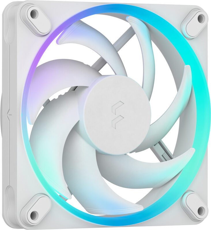 Fractal design momentum 12 case fan 777097 - Fractal Design Momentum 12 RGB White 120mm PWM Case Fan