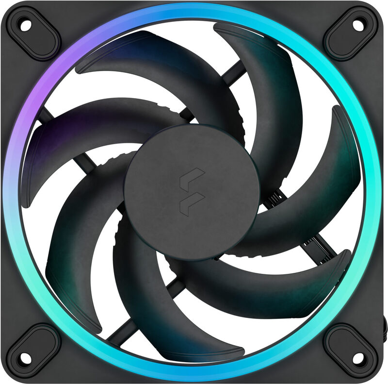 Fractal design momentum 12 case fan 777133 3 orig - Fractal Design Momentum 12 RGB Black 120mm Case Fan (Black)