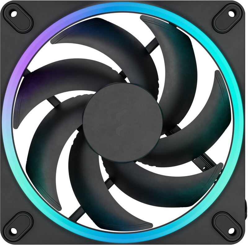 Fractal design momentum 14 case fan 777109 3 orig - Fractal Design Momentum 14 RGB 140mm Case Fan (Black)