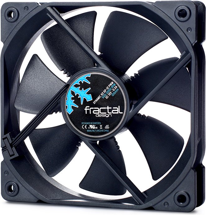 Fractal design pc ventilator dynamic x2 gp 12 - Fractal Design Dynamic X2 GP-12 PWM Black 120mm Case Fan (Black)