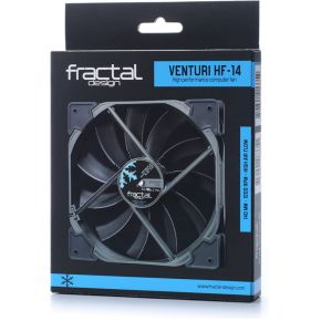 Venturi HF-14 High Flow Black 140mm Case Fan (Black) - afbeelding 3