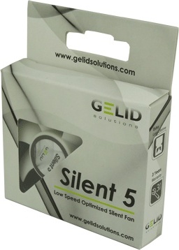 Gelid solutions silent 5 ventilatorh 3 orig - Gelid Solutions Silent 5 50mm Case Fan