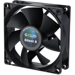 Silent 8 Black 80mm Case Fan - afbeelding 2