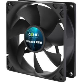 Silent 9 PWM 92mm Fan - Black - afbeelding 2