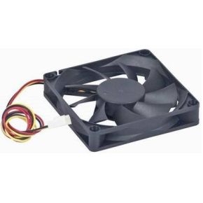 Gembird d7015sm 3 hardwarekoeling 2 orig - Gembird D7015SM-3 70mm Case Fan (Black)