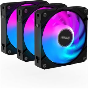 AORUS EZ CHAIN FAN 120 120mm Case Fan (Black) - afbeelding 3