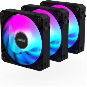 AORUS EZ CHAIN FAN 120 120mm Case Fan (Black) - afbeelding 4