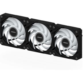 AORUS EZ CHAIN FAN 120 120mm Case Fan (Black) - afbeelding 5