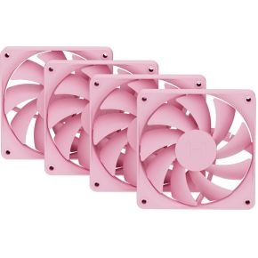 FA12 120mm PWM Case Fan 4-Pack - Strawberry Milk