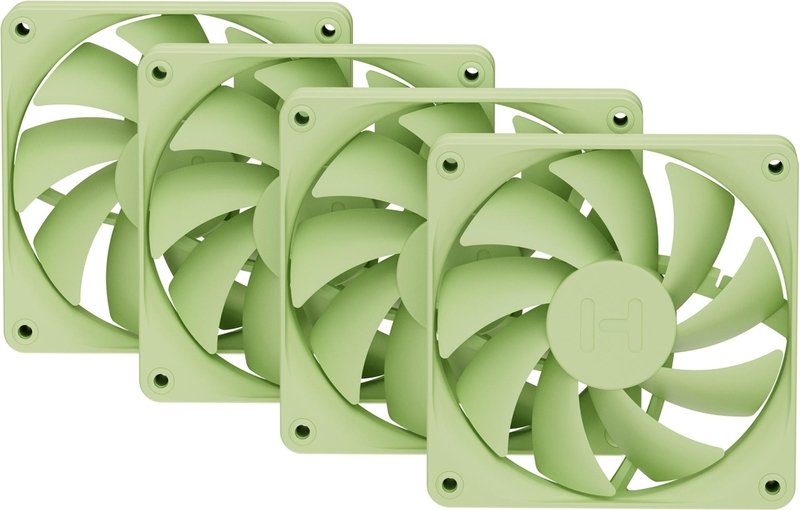 Hyte fa12 case fan 776791 - HYTE FA12 120mm PWM Fan 4 Pack - Matcha Milk Case Fan