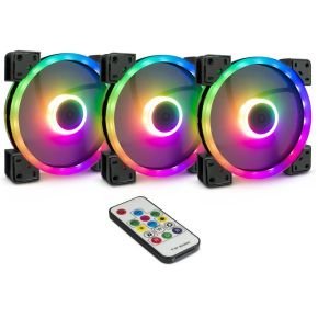 Inter-Tech Inter-Tech Argus RGB Fan Set RS-14 case fan