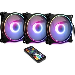 Inter Inter Tech 88885541 - Argus Rgb-Fan Set Rs-08