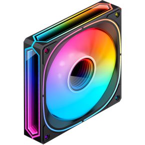 Jonsbo FR-505B koelsysteem voor computers Zwart, Wit 1 stuk case fan, productafbeelding 4