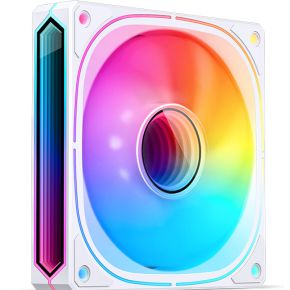 Jonsbo fr 505wr koelsysteem voor comp 3 orig - Jonsbo FR-505WR 120mm Case Fan (White)
