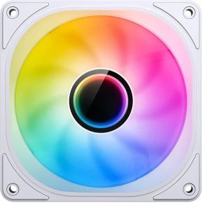 FR-606W 120mm PWM RGB Fan - White - afbeelding 2