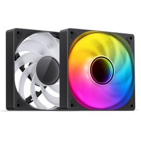 Jonsbo sl 120br koelsysteem voor comp 2 orig - Jonsbo SL-120BR 120mm Case Fan (Black)