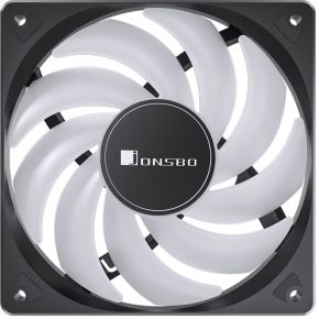 Jonsbo sl 120c koelsysteem voor compu 5 orig - Jonsbo SL-120C 120mm Case Fan (Black)