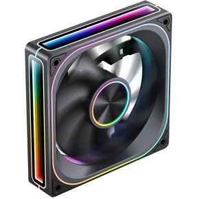 ZA-120 PWM ARGB Black 120mm Case Fan (Black) - afbeelding 2