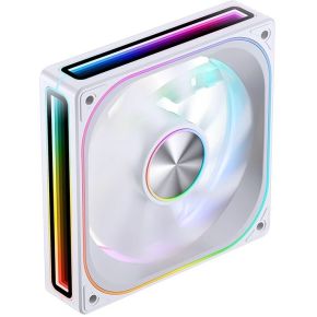 ZA-120 Reverse Blade PWM ARGB 120mm Case Fan - White - afbeelding 2