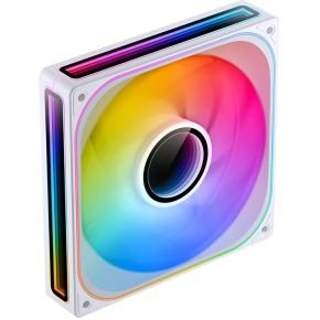 ZA-140W PWM ARGB Infinity Mirror 140mm Case Fan White
