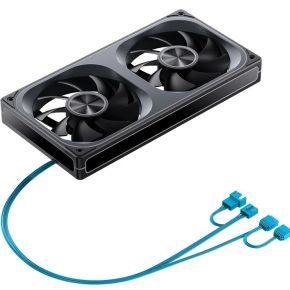 ZA-240 Reverse Blade PWM ARGB Black 240mm Case Fan (Black) - afbeelding 4