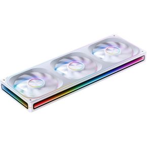 ZA-360 Single-Frame ARGB PWM Fan Kit White 120mm Case Fan (White) - afbeelding 4