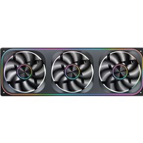 ZA-360 Reverse Blade PWM ARGB 360mm Case Fan Black - afbeelding 2