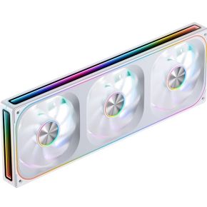 ZA-360 White Reverse Blade Single-Frame ARGB PWM Fan 360mm Case Fan (White) - afbeelding 4