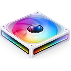 ZB-120W ARGB PWM 120mm Case Fan White - afbeelding 3