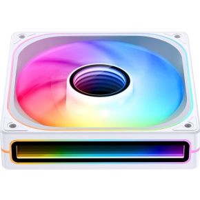 ZB-120W ARGB PWM 120mm Case Fan White - afbeelding 4