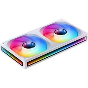 ZB-240 PWM ARGB Single Frame Fan - 240mm White - afbeelding 4