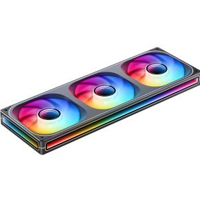 ZB-360 PWM ARGB Infinity Mirror Single-Frame Black 360mm Case Fan (Black) - afbeelding 2