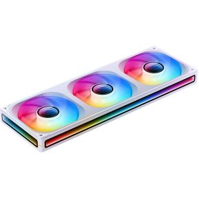 ZB-360W PWM ARGB Infinity Mirror Integrated 3-in-1 White 120mm Case Fan (White) - afbeelding 4