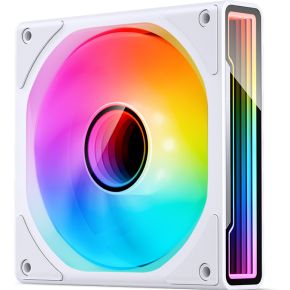 ZK-120W ARGB 3-in-1 Chassis Fan Pack White 120mm Case Fan (White) - afbeelding 2