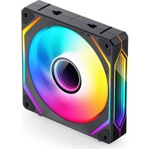 ZL-120B PWM ARGB 3-Pack Black 120mm Case Fan (Black) - afbeelding 4