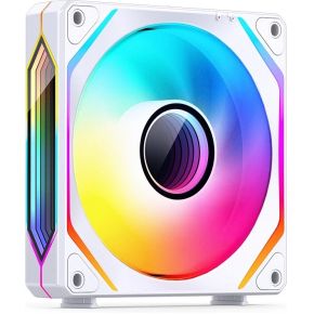 ZL-120WR ARGB PWM Reverse Blade 3-Pack White 120mm Case Fan (White) - afbeelding 2