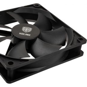 Kolink classic hdb computer behuizing 3 orig - Kolink Classic HDB 120mm Case Fan (Black)