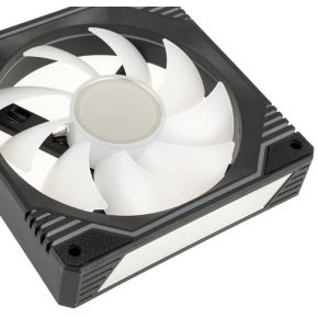 Kolink UMBRA X 120mm PWM ARGB Zwart, Wit 1 stuk case fan, productafbeelding 4