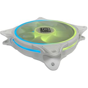 LC-Power LC-CF-120-ARGB-W 120 mm ARGB Case Fan - White - afbeelding 4