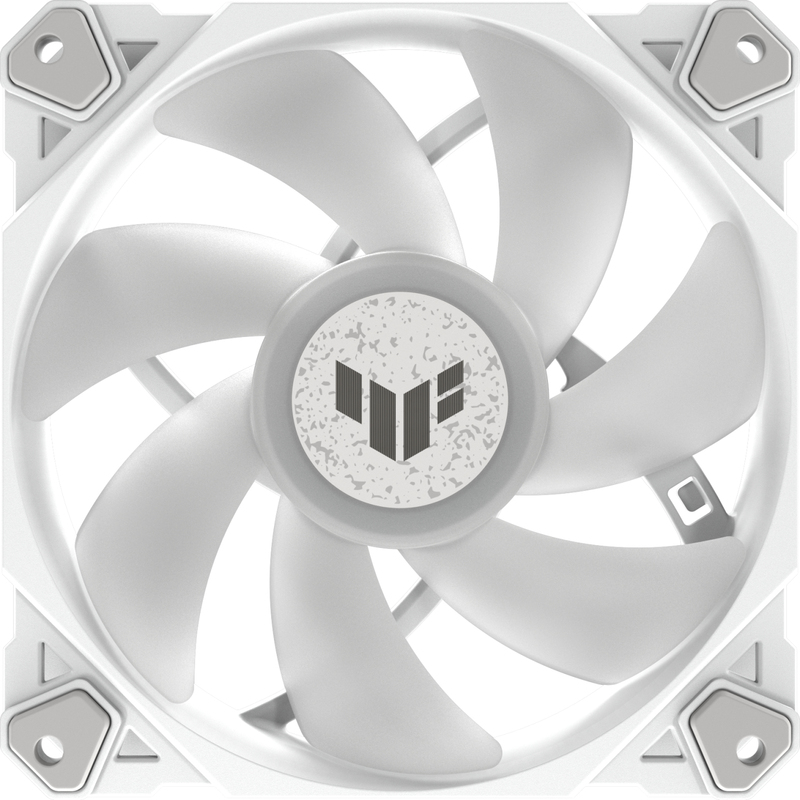 Lfter tuf tf120 3in1 controller whit 4 orig - ASUS TUF Gaming TF120 ARGB White Edition 3-Pack 120mm Case Fan (White)