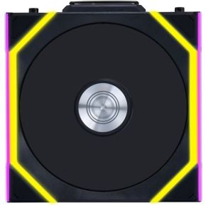 UNI FAN SL Wireless 120 Reverse Blade ARGB Black Triple Pack 120mm Case Fan (Black) - afbeelding 3