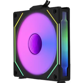 Lian-Li Lian Li UNI FAN SL-Infinity Wireless 120 Reverse Blade Black 120mm Case Fan (Black) - afbeelding 4