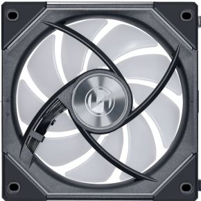 UNI FAN SL-Infinity 120 Reverse Blade ARGB PWM Black 120mm Case Fan (Black) - afbeelding 4