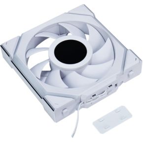 UNI FAN SL Wireless LCD 120 White 120mm Case Fan (White) - afbeelding 2
