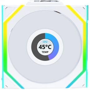 Lian-Li Lian Li UNI FAN SL Wireless LCD 120 White 120mm Case Fan (White) - afbeelding 3