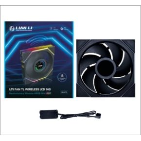 UNI FAN TL LCD 140mm Black - afbeelding 3