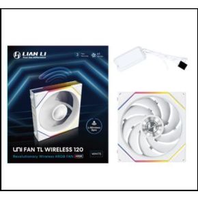 UNI FAN TL Wireless 120 White 120mm Case Fan (White) - afbeelding 2