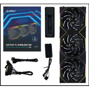 UNI FAN TL 120 Reverse Blade 120mm Case Fan (Black) - afbeelding 3