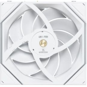 UNI FAN TL Wireless 120 RGB White 120mm Case Fan (White) - afbeelding 4